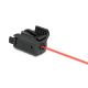 LaserMax, Spartan, Red Laser, Fits Picatinny, Black Finish, Adjustable Fit, with Battery